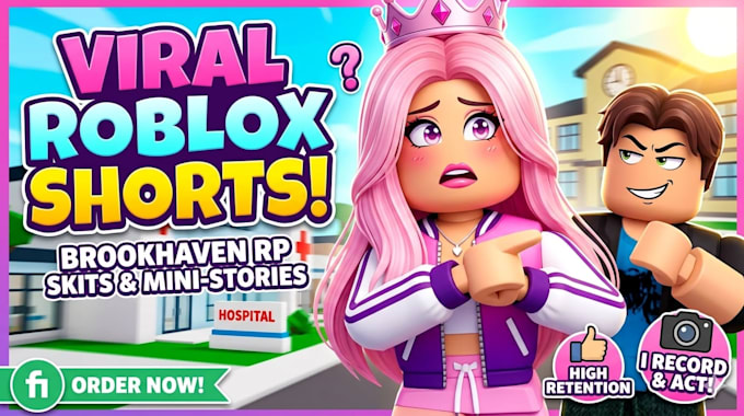 create viral roblox brookhaven roleplay shorts