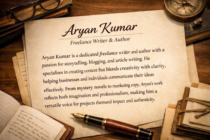 story writing for your books