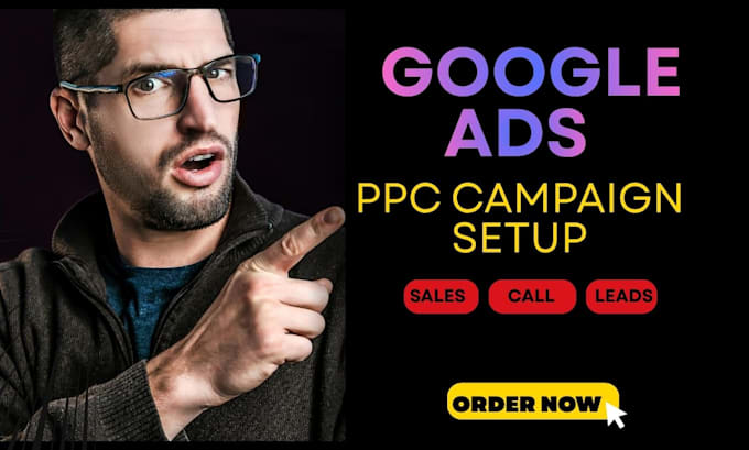 do setup and manage google ads adwords PPC campaign