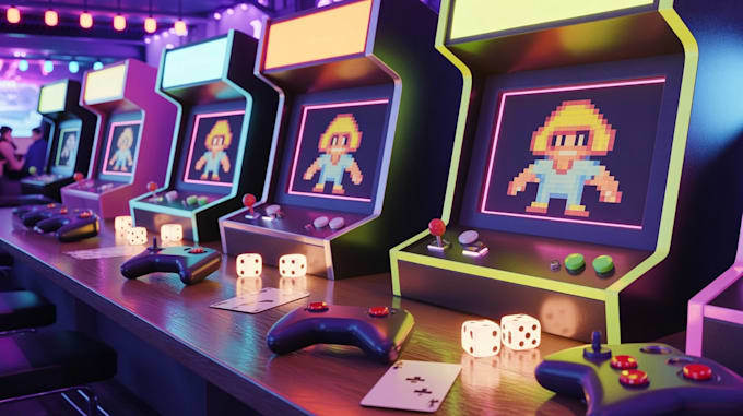 create 2d and 3d game development