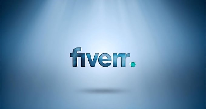create a 3d rotating logo animation spin loop