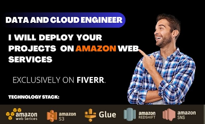 set up AWS data engineering services, pipelines, etl workflows