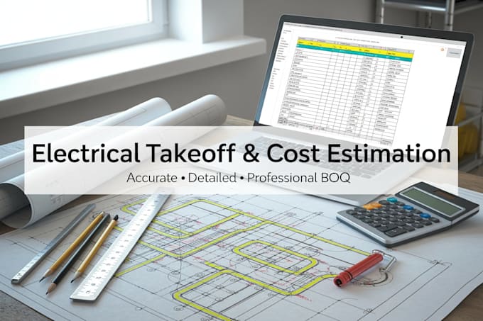 do electrical takeoff and accurate cost estimation