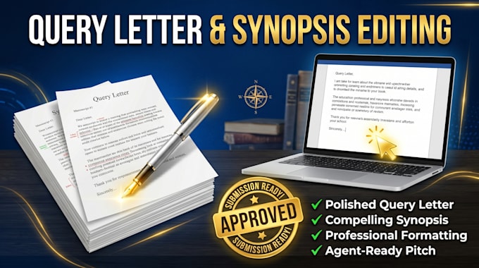 write and perfect your query letter and synopsis for publication