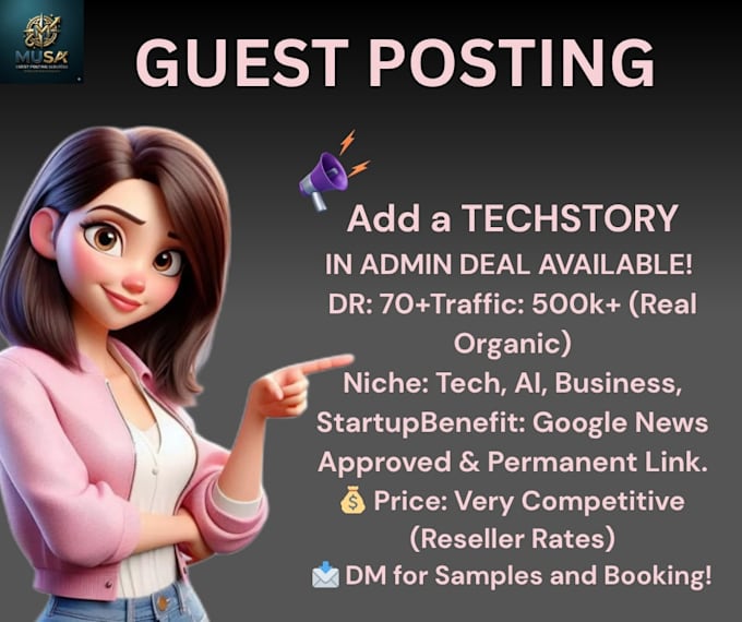do high da SEO guest posting with permanent backlinks