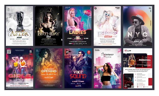 design flyer or poster