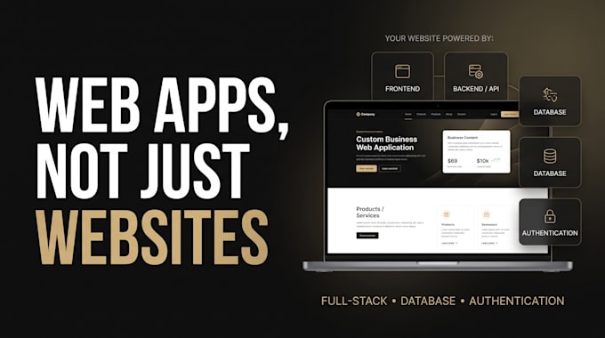 design a professional website or landing page