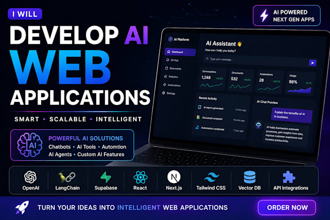 develop ai powered web applications