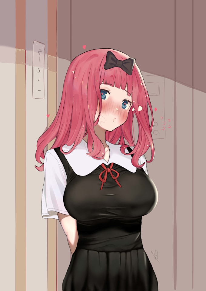 draw high quality digital illustrations and custom anime character designs
