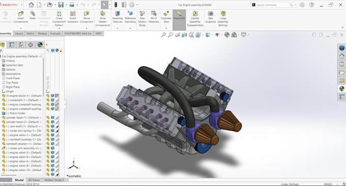 create product designs and cad models in solidworks