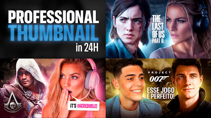create a professional thumbnail for your video