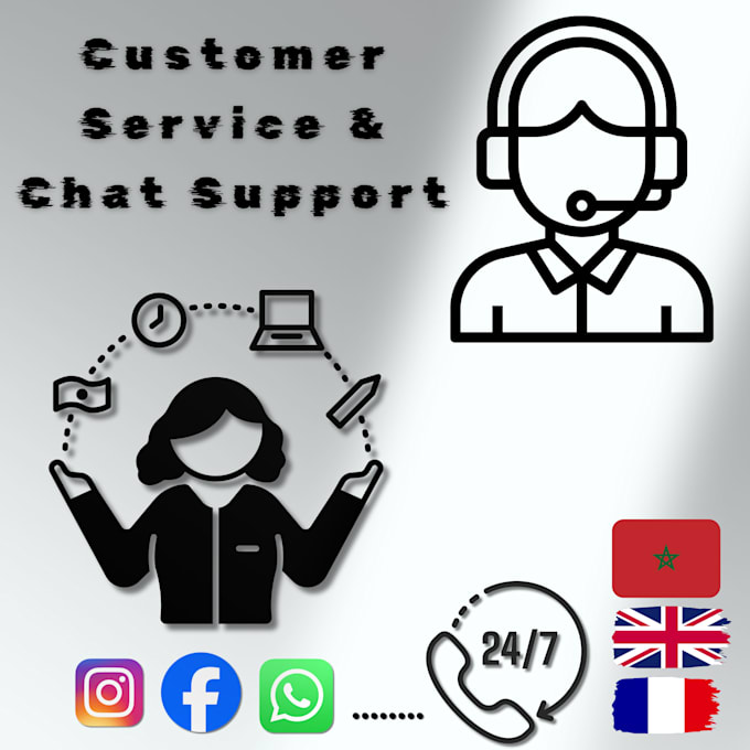 be your professional customer service and chat support agent