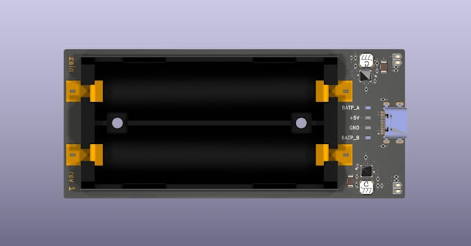 design iot bluetooth usb type c battery solar charger sensor andpower supply pcb