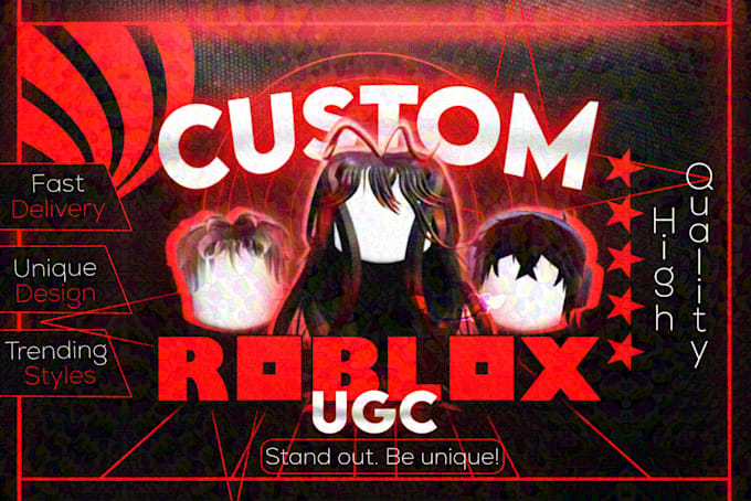 design custom roblox ugc who sell