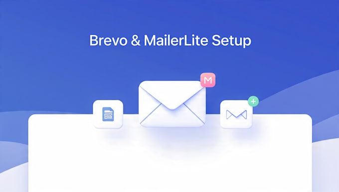 setup your brevo or mailer lite email and newsletter