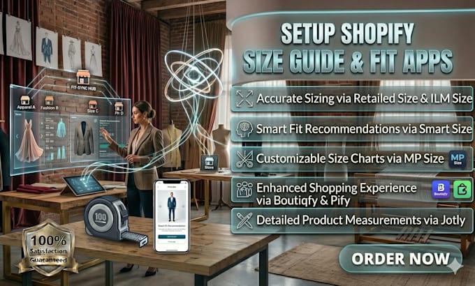 setup size guide and fit recommendation apps to boost sales