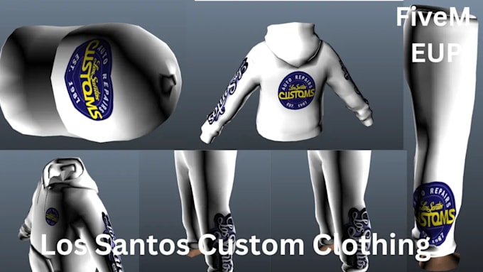 design custom clothes for fivem