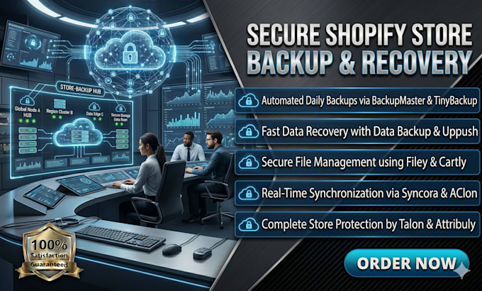 secure your shopify store with automated backup and recovery