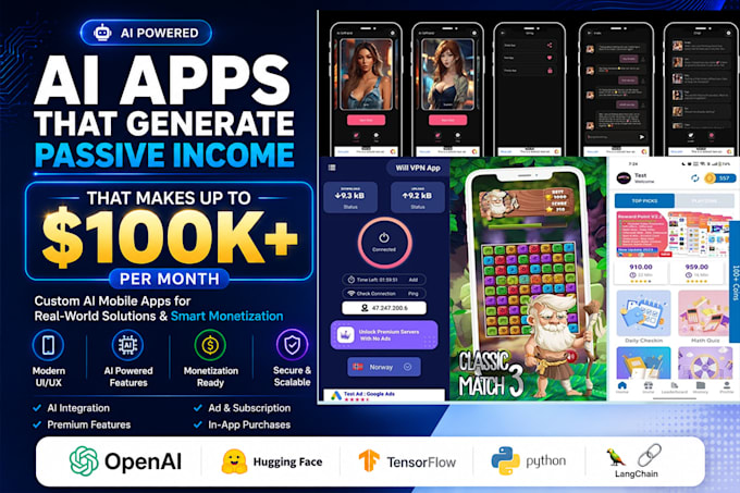 bulid earning app for passive income