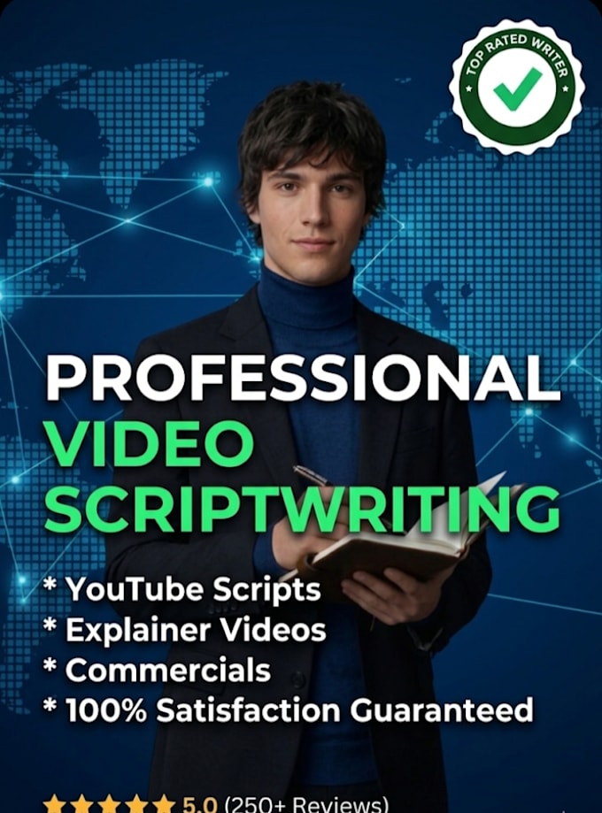 write engaging youtube scripts and video scripts