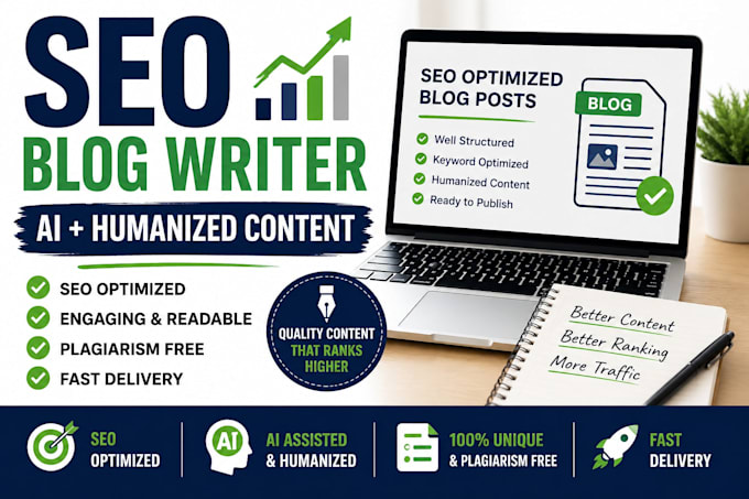 write SEO optimized humanized ai blog posts for your website