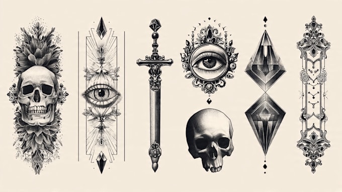create unique custom tattoo
