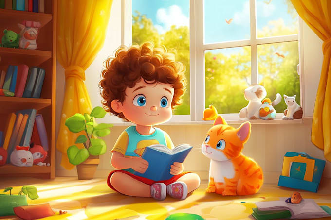 do children book formatting and book layout design