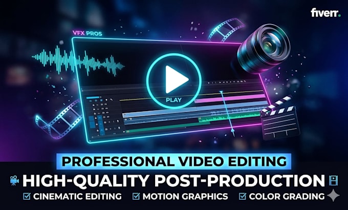 video production, video editing