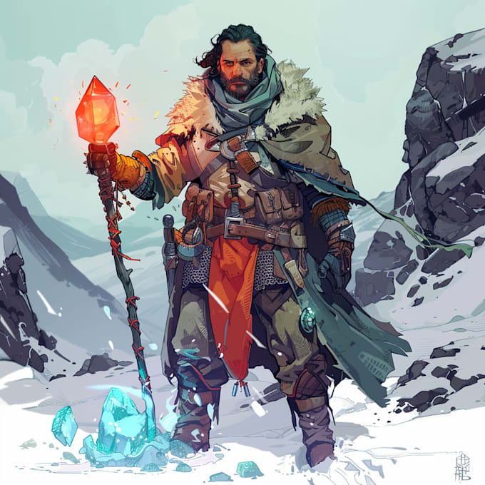 character art and dnd character art