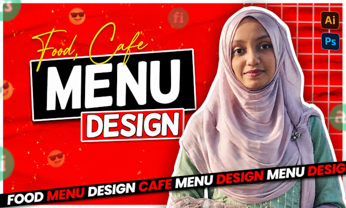 do menu card design