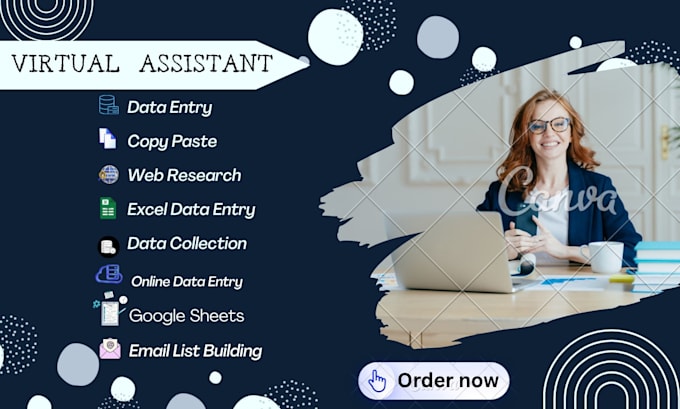 do data entry, copy paste, web research and data collection