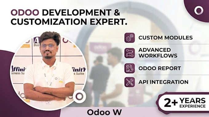 do customization, development, and deploy odoo modules with API integration
