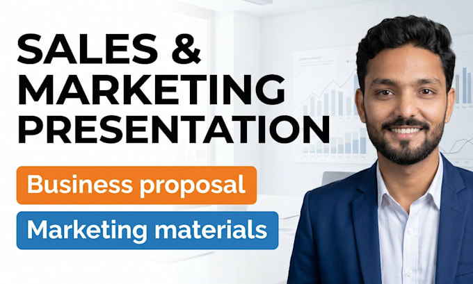design branded sales presentation slides and marketing deck