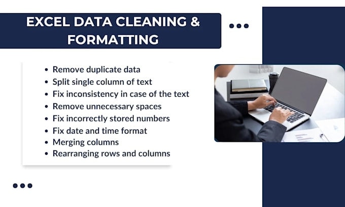clean, format, and organize your excel data professionally
