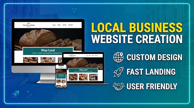 build a website for your local business