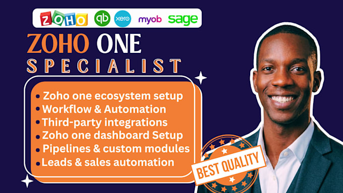 setup zoho one zoho commerce zoho inventory zoho backstage zoho crm zoho expert