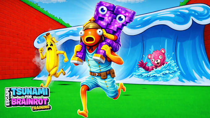 create escape tsunami for brainrots roblox game tailored for you