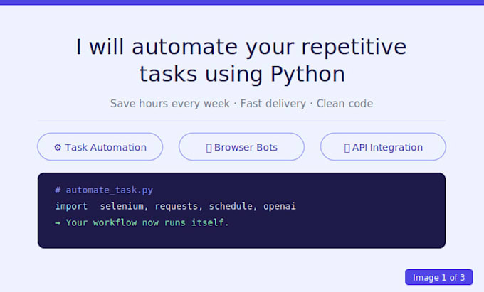 automate your boring tasks