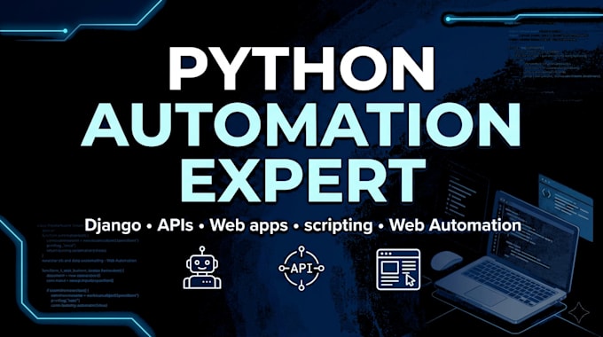 do python scripts,API intergration, django web apps