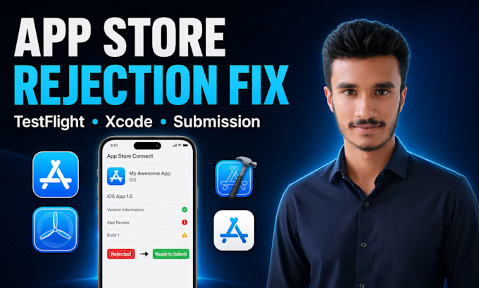 fix app store rejection and submit your ios app