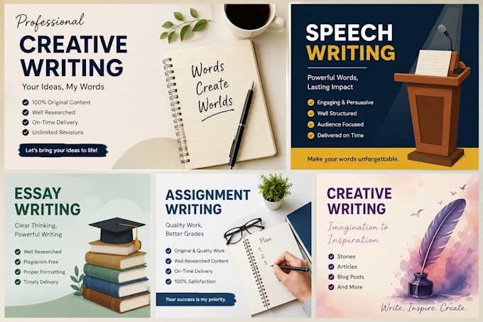 write essays and assignments professionally
