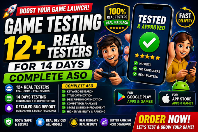 do professional android app testing, QA and bug reporting