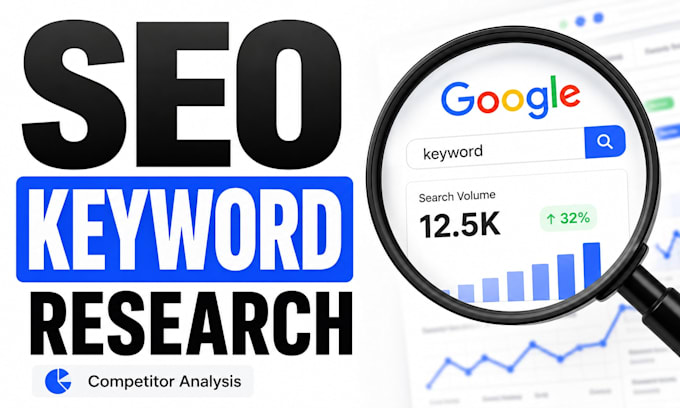do advanced SEO keyword research and competitor analysis