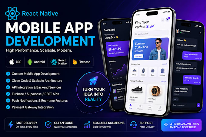 build high quality react native apps with smooth performance