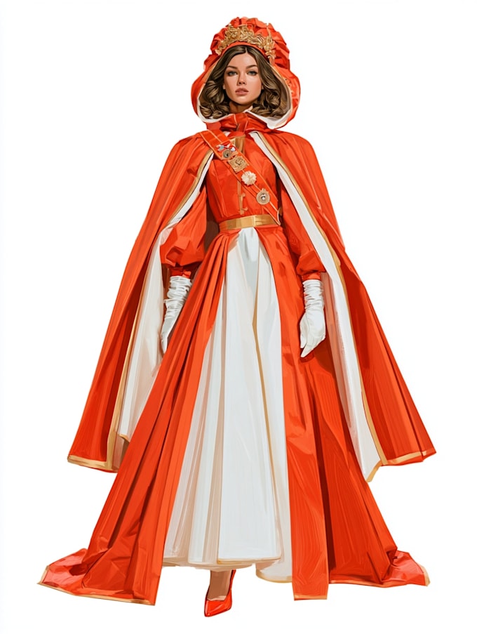 drawing fashion illustrations for designer presentations