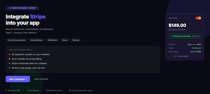integrate stripe payment gateway into your website or app