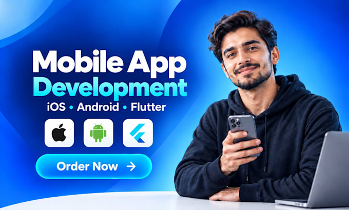 do ai mobile app development, android, ios app creation as flutter developer