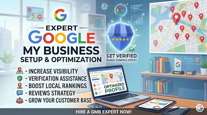 setup google my business profile with complete verification
