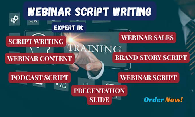 write best and high converting webinar script for you