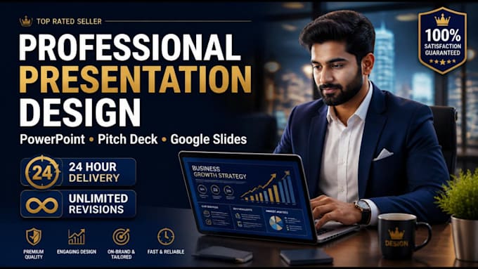 create modern and engaging powerpoint slides presentation